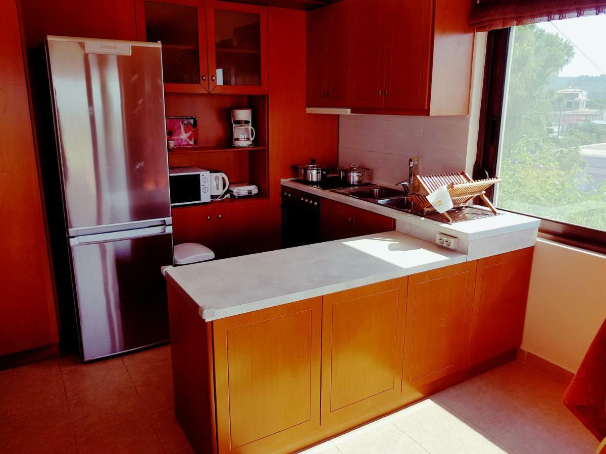 Melina'S Apartments Καλαβάρδα Εξωτερικό φωτογραφία